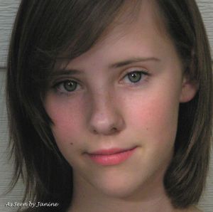 Amy Adolescent Girl  Headshot Close Up